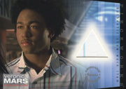 Veronica Mars Season 2 Wallace Fennel's Shirt Pieceworks Costume Card PW-5   - TvMovieCards.com