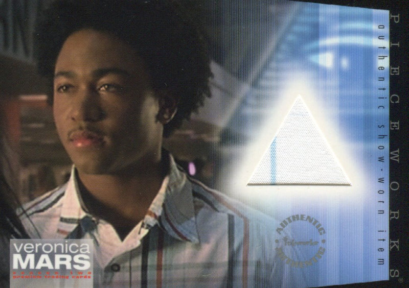 Veronica Mars Season 2 Wallace Fennel's Shirt Pieceworks Costume Card PW-5   - TvMovieCards.com