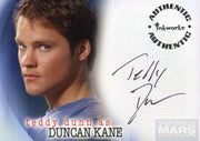 Veronica Mars Season 1 Teddy Dunn as Duncan Kane Autograph Card A-3   - TvMovieCards.com