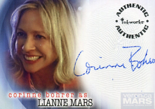 Veronica Mars Season 1 Corinne Bohrer as Lianne Mars Autograph Card A-5   - TvMovieCards.com