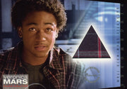 Veronica Mars Season 1 Wallace Fennel's Shirt Pieceworks Costume Card PW-3   - TvMovieCards.com
