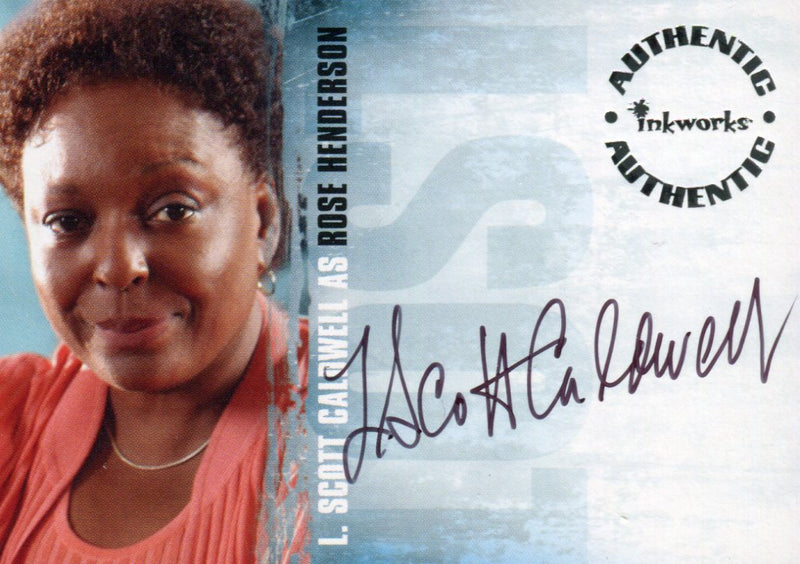 Lost Season 2 Two A-15 L. Scott Caldwell as Rose Henderson Autograph Card   - TvMovieCards.com