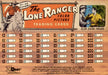 Lone Ranger Base Trading Card Set 72 Cards Dart Flipcards 1997   - TvMovieCards.com