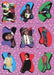 Michael Jackson Vintage Sticker Card Set 33 Sticker Cards MJJ Productions 1984   - TvMovieCards.com