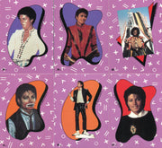 Michael Jackson Vintage Sticker Card Set 33 Sticker Cards MJJ Productions 1984   - TvMovieCards.com