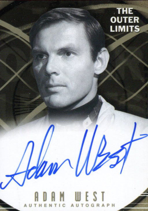 Outer Limits Premiere Autograph Card A1 Adam West as Commander Merritt   - TvMovieCards.com
