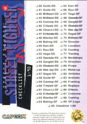 Street Fighter Movie Trading Card Set 90 Cards Capcom / Upper Deck 1994/1995   - TvMovieCards.com
