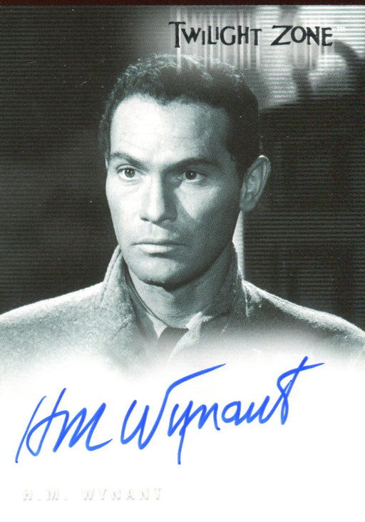 Twilight Zone 3 Shadows and Substance H. M. Wynant Autograph Card A-52   - TvMovieCards.com