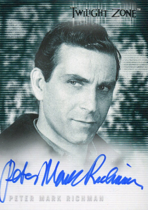 Twilight Zone 2 The Next Dimension Peter Mark Richman Autograph Card A-31   - TvMovieCards.com