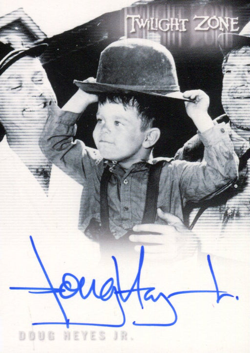 Twilight Zone Complete 50th Anniversary Doug Heyes Jr. Autograph Card A-131   - TvMovieCards.com