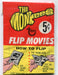 1967 The Monkees Flip Book Movies Vintage Trading Card Wax Pack Raybert   - TvMovieCards.com