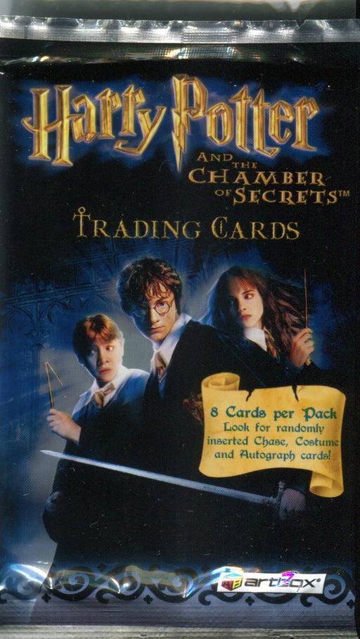 Harry Potter and the Chamber of Secrets 1 Sealed Hobby Trading Card Pack   - TvMovieCards.com