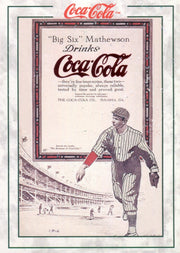 Coca Cola Series 2 Christy "Big Six" Mathewson Bonus Chase Card CM-1   - TvMovieCards.com