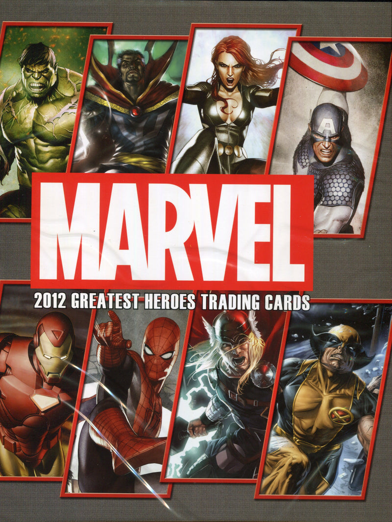 Marvel Greatest Heroes Card Album Rittenhouse 2012   - TvMovieCards.com