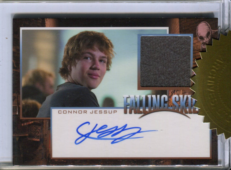 Falling Skies Season 1 Premium Packs Connor Jessup Autograph Costume Card   - TvMovieCards.com