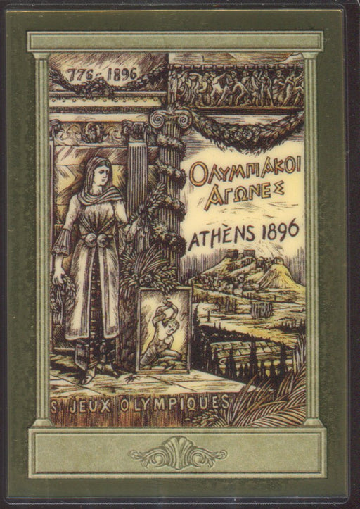 Centennial Olympic Games Volume 1 Gold Chase Card 999.9% Pure Gold #0261   - TvMovieCards.com