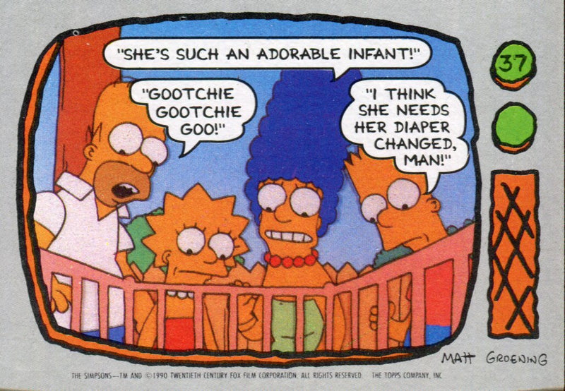The Simpsons Vintage Trading Card Set 88 Cards Topps 1990 TV Show - TvMovieCards.com