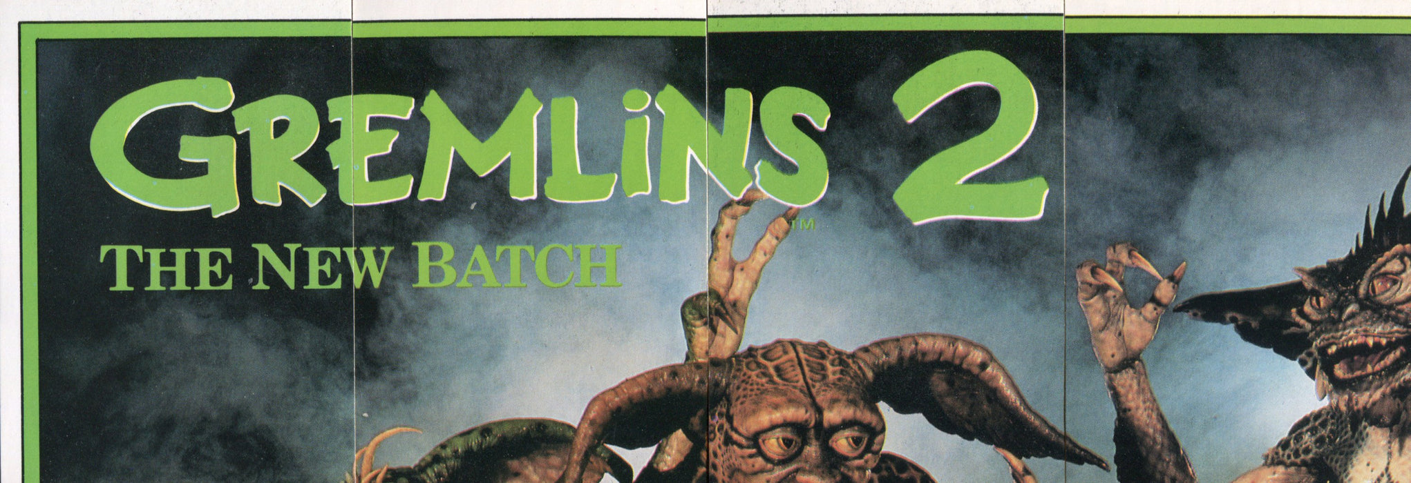 Gremlins 2 Movie Vintage Sticker Card Set 11 Stickers Green Backs 1990 Topps   - TvMovieCards.com