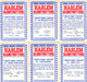 Harlem Globetrotters Prism Chase Card Set 6 Cards P1 thru P6 Comic Images 1992   - TvMovieCards.com
