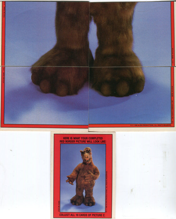 1988 Topps Alf Series 2 Vintage Sticker Card Set 11 Sticker Cards   - TvMovieCards.com