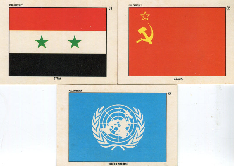 Desert Storm Series 2 Victory Series Vintage Sticker Card Set 11 Sticker Cards 1   - TvMovieCards.com