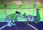Flintstones NFL Hologram Chase Card H2  Cardz 1993   - TvMovieCards.com