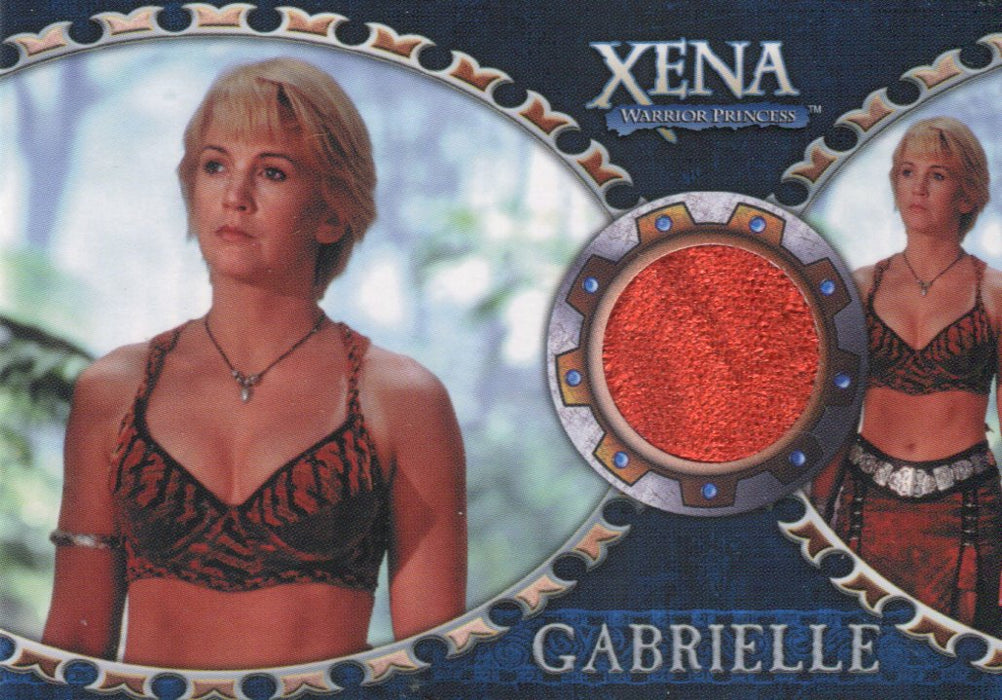 Xena Dangerous Liaisons Renee O'Connor as Gabrielle Costume Card C10   - TvMovieCards.com