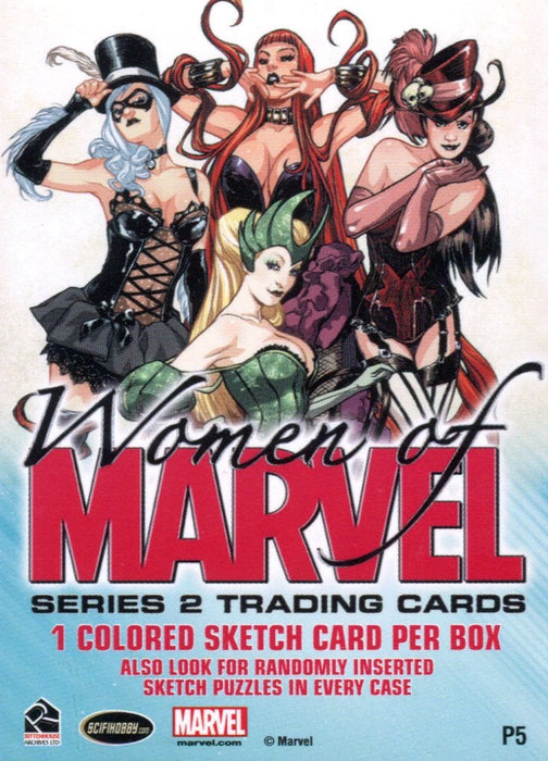 Marvel Women of Marvel Series 2 Promo Card P5 Rittenhouse Archives 2013   - TvMovieCards.com