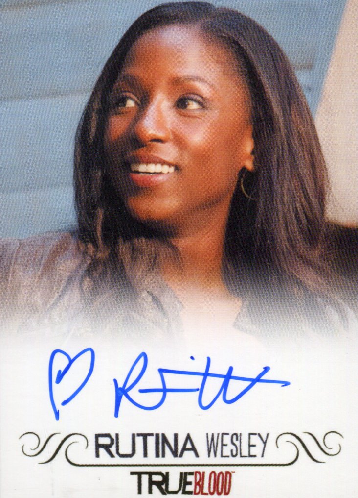 True Blood Archives Rutina Wesley Autograph Card   - TvMovieCards.com