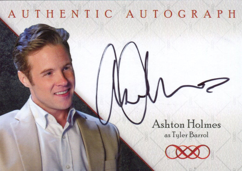 Revenge Season 1 Ashton Holmes as Tyler Barrol Autograph Card A4   - TvMovieCards.com
