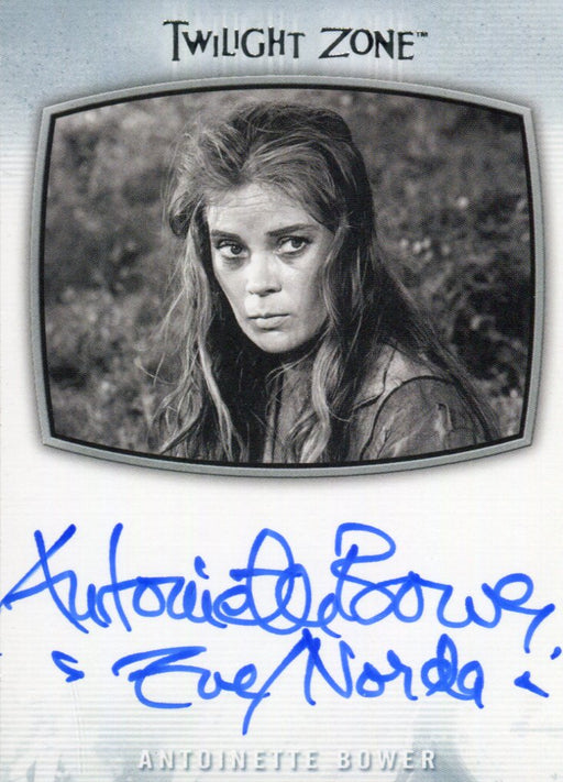 Twilight Zone Archives 2020 Antoinette Bower Eve/Norda Autograph Card AI-22   - TvMovieCards.com
