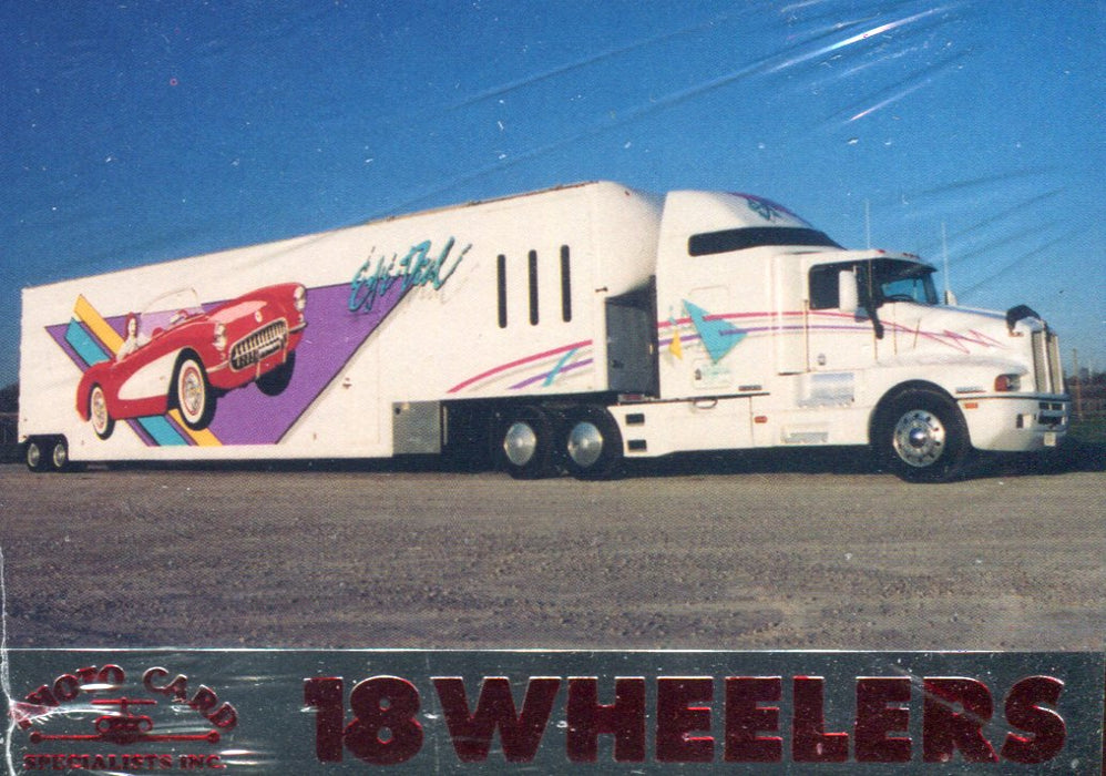 Eighteen 18 Wheelers Series 2 Trading Base Card Set 100 Cards Bon Air   - TvMovieCards.com