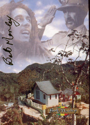 Bob Marley (Retail) Gold Signature Trading Card Set 50 Cards Island Vibes 1996   - TvMovieCards.com