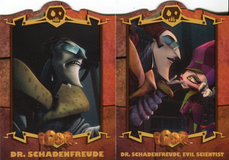 Igor Movie Die-Cut Character Chase Card Set 11 Cards C1-C11 Upper Deck 2008   - TvMovieCards.com