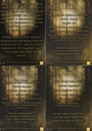 The Twilight Saga: New Moon Promo Card Set 4 Cards NECA 2010 1 OF 4 - 4 OF 4 - TvMovieCards.com