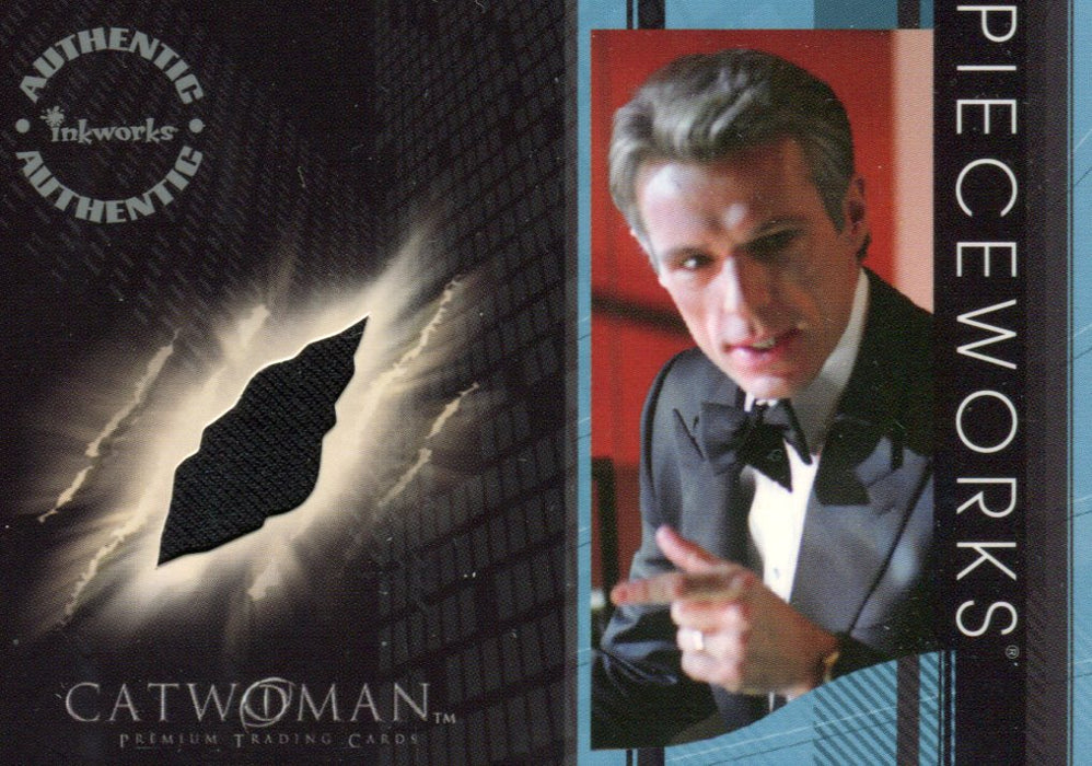Catwoman Movie George Hedare's Tuxedo Pieceworks Costume Card PW-9   - TvMovieCards.com