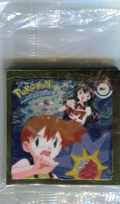 Pokemon 1999 Artbox Rare Gold Sticker Card Set R01 through R18   - TvMovieCards.com