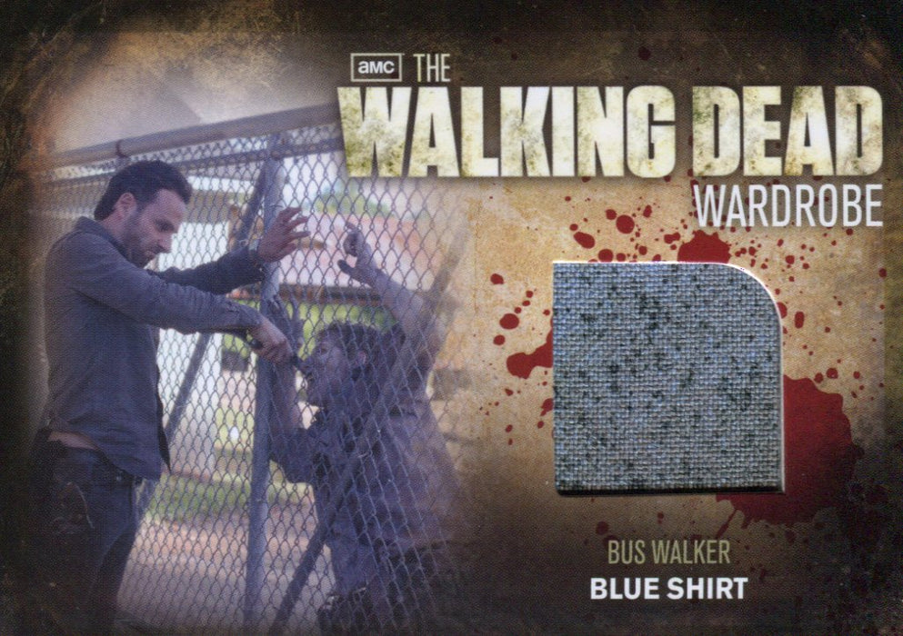 Walking Dead Season 2 Bus Walker's Wardrobe Costume Card M33   - TvMovieCards.com