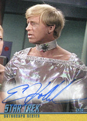 Star Trek TOS 40th Anniversary 2 Erik Holland as Ekor Autograph Card A182   - TvMovieCards.com