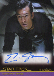 Star Trek Movies in Motion A52 Eric Steinberg as Lt. Paul Porter Autograph Card   - TvMovieCards.com