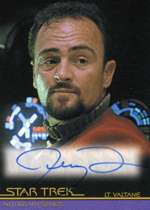 Star Trek Movies in Motion A61 Jeremy Roberts as Lt. Valtane Autograph Card   - TvMovieCards.com