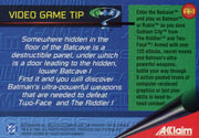 Batman Forever Metal Video Game Preview Chase Card A-1 Fleer 1995   - TvMovieCards.com