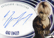 Farscape Through the Wormhole Gigi Edgley Autograph Card A66   - TvMovieCards.com