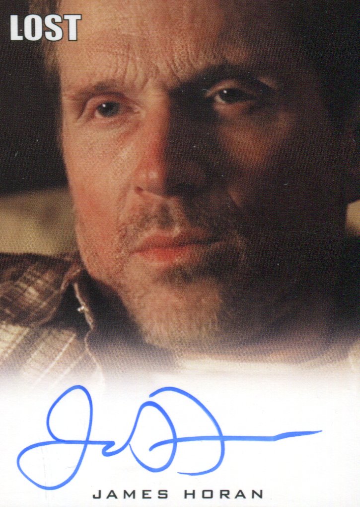 Lost Archives 2010 James Horan as Wayne Autograph Card   - TvMovieCards.com