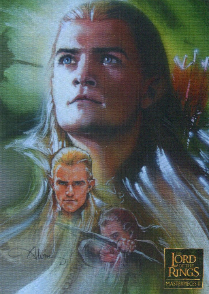 Lord of the Rings Masterpieces II Box Topper John Alvin Tribute Chase Card   - TvMovieCards.com