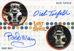 Lost in Space Complete Dick Tufeld and Bob May Double Autograph Card   - TvMovieCards.com