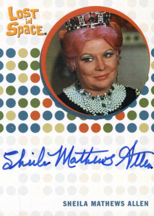 Lost in Space Complete Shiela Mathews Allen as Aunt Gamma Autograph Card   - TvMovieCards.com