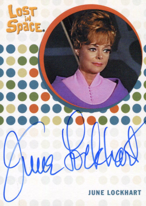 Lost in Space Complete June Lockhart as Maureen Robinson Autograph Card   - TvMovieCards.com