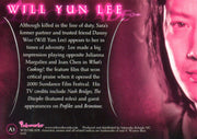 Witchblade Season One Will Yun Lee as Danny Woo Autograph Card A3   - TvMovieCards.com