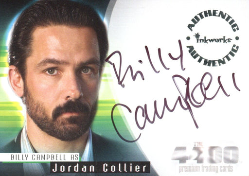 The 4400 Season One 1 Billy Campbell as Jordan Collier Autograph Card A-3   - TvMovieCards.com